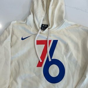 Men’s Nike 76ers hoodie.  New without tags